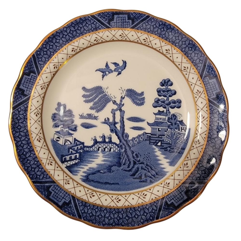 Royal Doulton Bread Plate Booths Real Old Willow